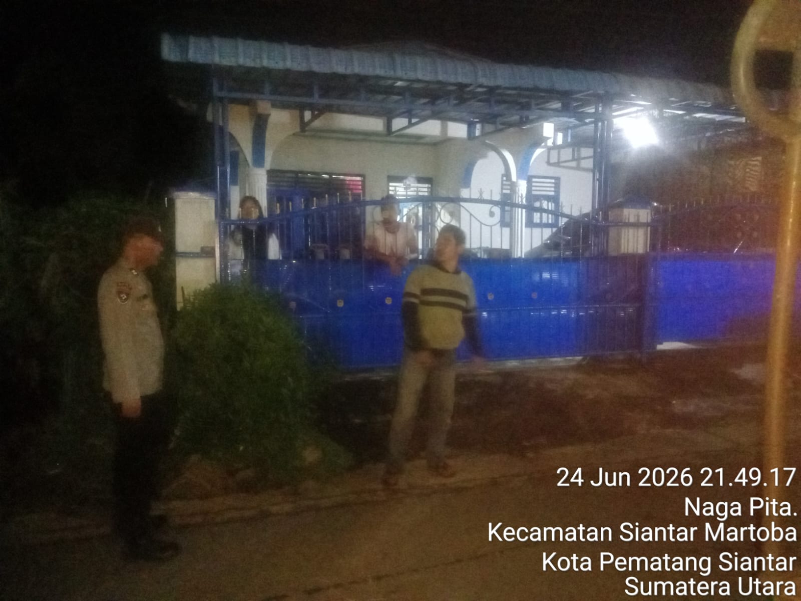 Laporan Masuk Lewat 110, Polsek Siantar Martoba Bergerak Cepat Redam Keributan Remaja di Jalan Asrama Martoba
