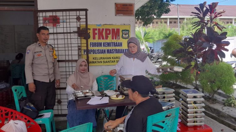 IPTU Suhaira Marbun Pastikan Distribusi Makan Bergizi Gratis Berjalan Lancar, Bhabinkamtibmas Turun Langsung Kawal Penyaluran