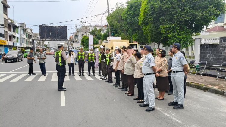 AKP Friska Susana Pimpin Razia Gabungan PKB, Puluhan Kendaraan Menunggak Pajak Terjaring di Pematangsiantar