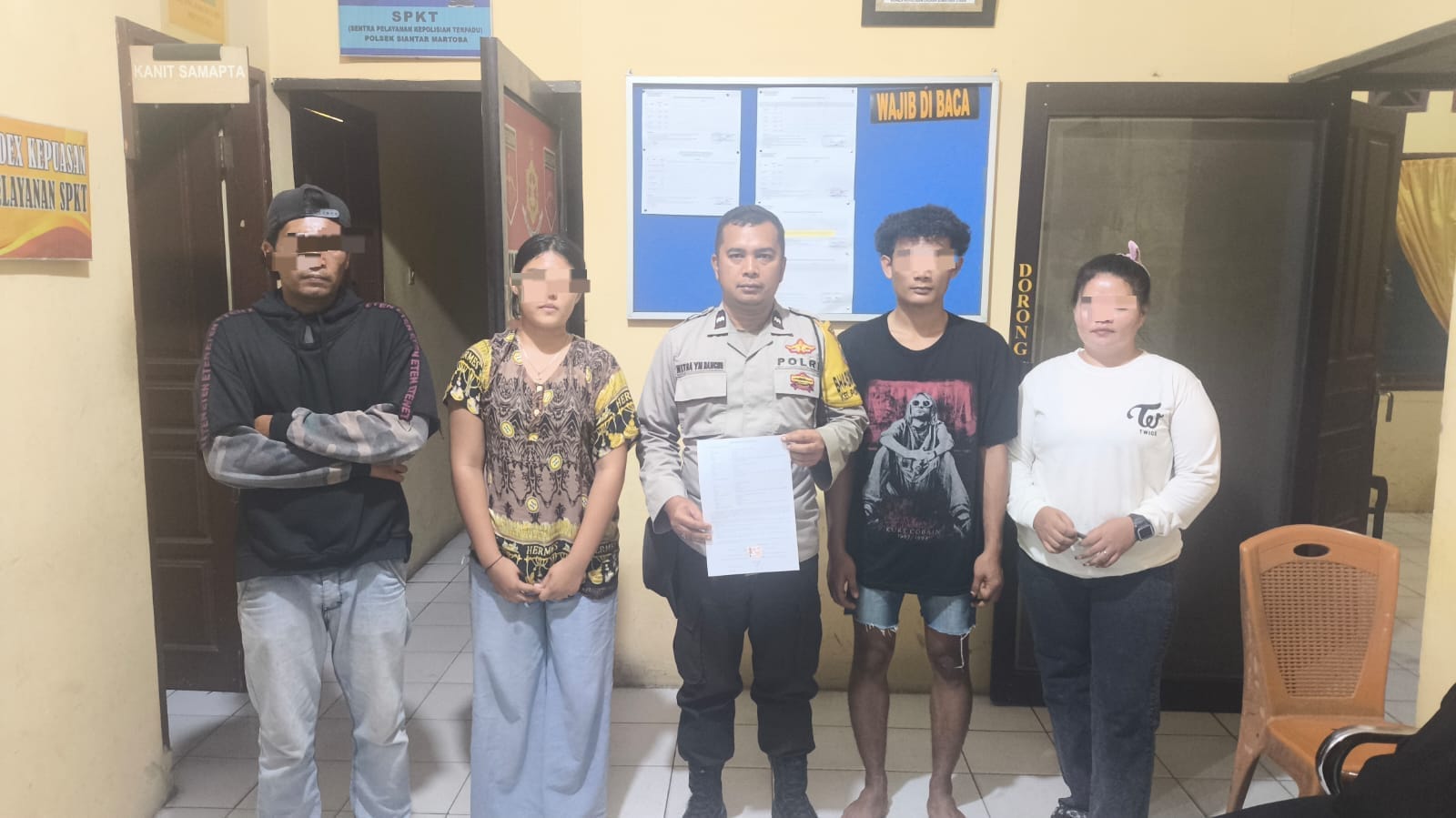 AKP Martua Manik Kedepankan Restorative Justice, Polsek Siantar Martoba Berhasil Selesaikan Persoalan Anak di Bawah Umur Secara Kekeluargaan