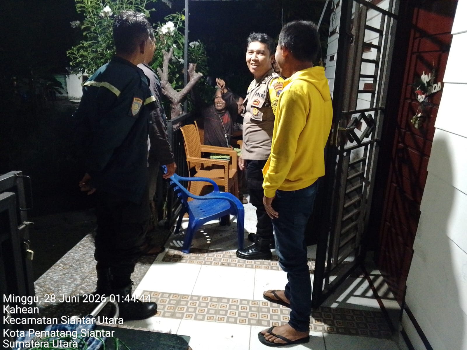 Laporan CC 110 Langsung Ditindak, Polsek Siantar Utara Gerak Cepat Redam Gangguan Ketertiban Warga