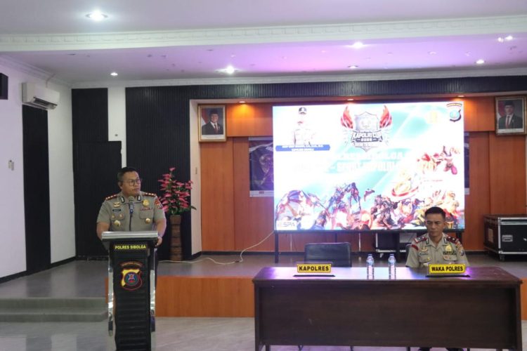 Kapolres Sibolga Cup Resmi Bergulir, Lahirkan Atlet Terbaik Menuju E-Sports Kapolri Cup 2026