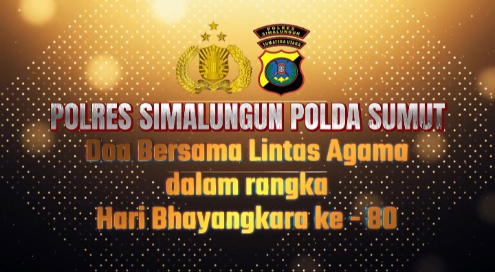 Sambut HUT Bhayangkara ke-80, Polres Simalungun Satukan Tokoh Lintas Agama dalam Doa Bersama untuk Indonesia Damai