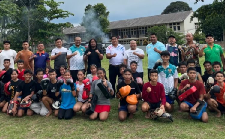 Ketua KONI Siantar Riau Siahaan Turun Langsung Pantau TC Wushu, KONI Pematangsiantar Bidik Prestasi Emas di PORPROVSU 2026