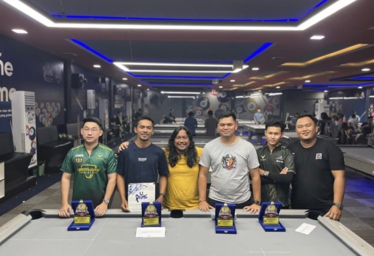 Ketua KONI Siantar Riau Siahaan Bangga! Zone Ball Season 2 Lahirkan Atlet Billyard Masa Depan Pematangsiantar