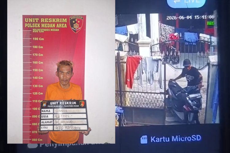 Gadai Motor Curian Rp1,3 Juta, Pelaku Mengaku Uangnya Dipakai Beli Sabu