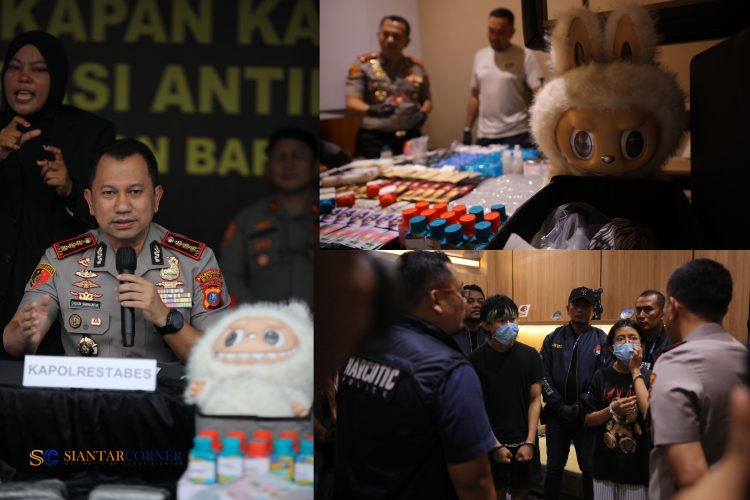 Polrestabes Medan Bongkar Vape Narkotika Bermerek Labubu, WNA Singapura Gunakan Kripto untuk Transaksi