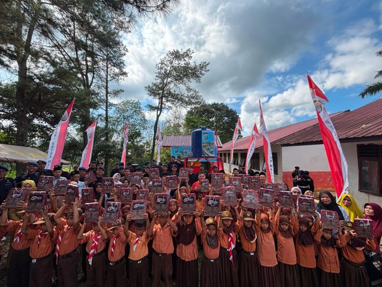 Air Bersih untuk Generasi Masa Depan, Brimob Sumut Resmikan Fasilitas Sanitasi di Sekolah Dasar