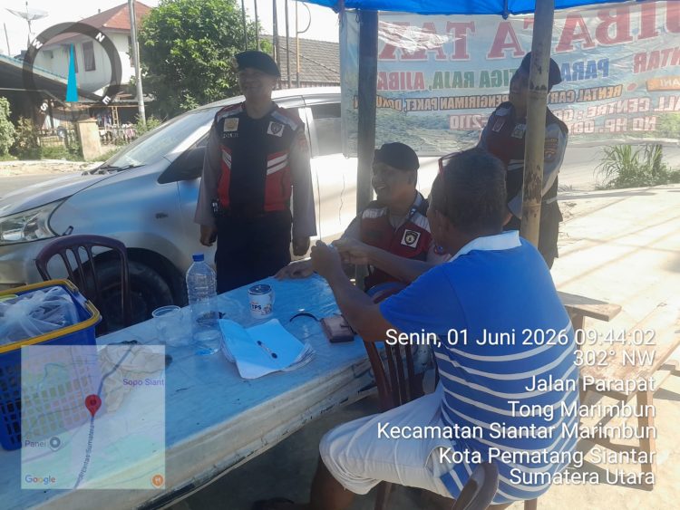 Sat Samapta Polres Pematangsiantar Turun ke Jalan, Cegah Kejahatan dan Jaga Kelancaran Aktivitas Warga