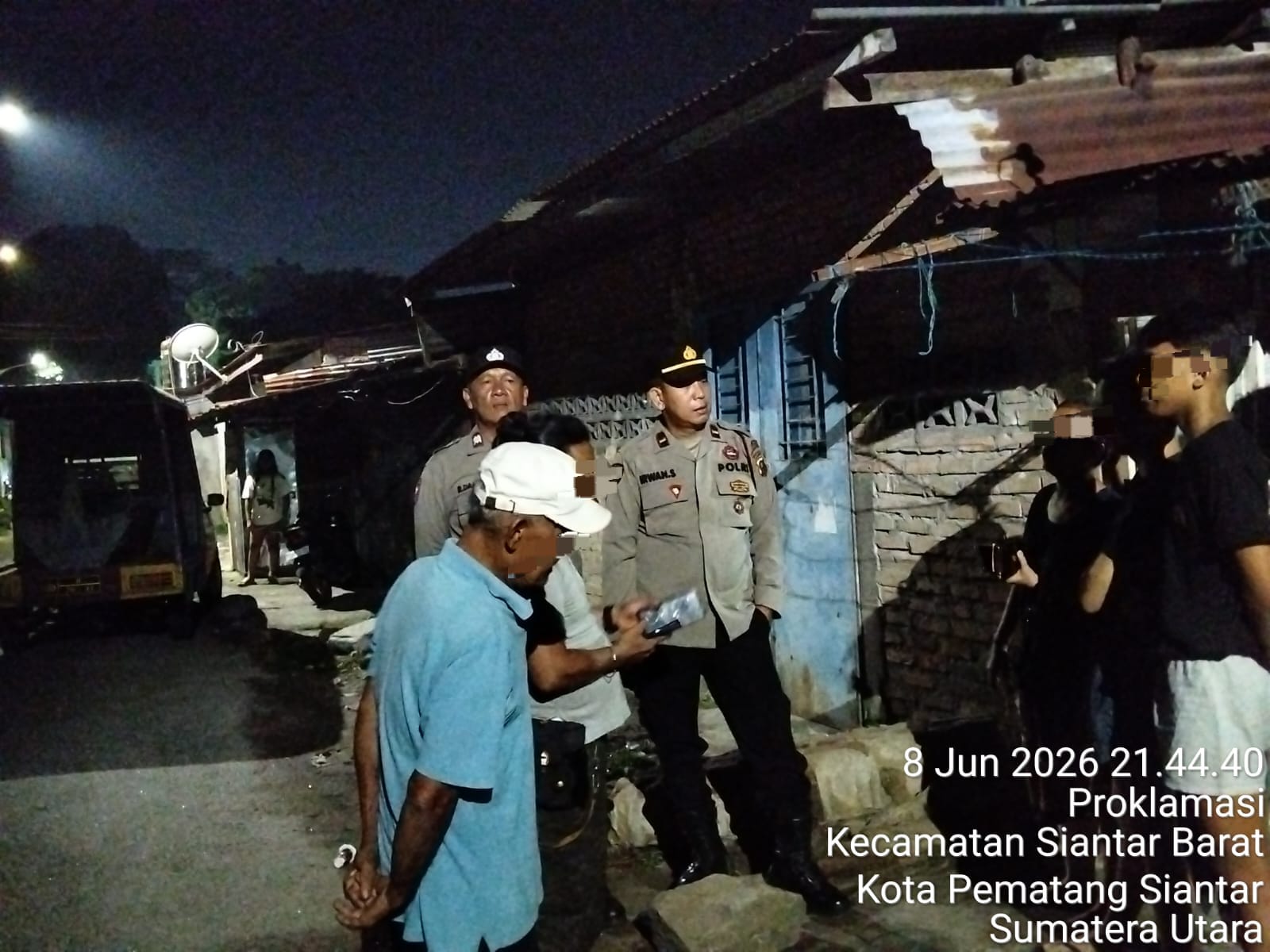 Respon Cepat Aduan Warga, Polsek Siantar Barat Bubarkan Kerumunan Remaja yang Meresahkan Lingkungan
