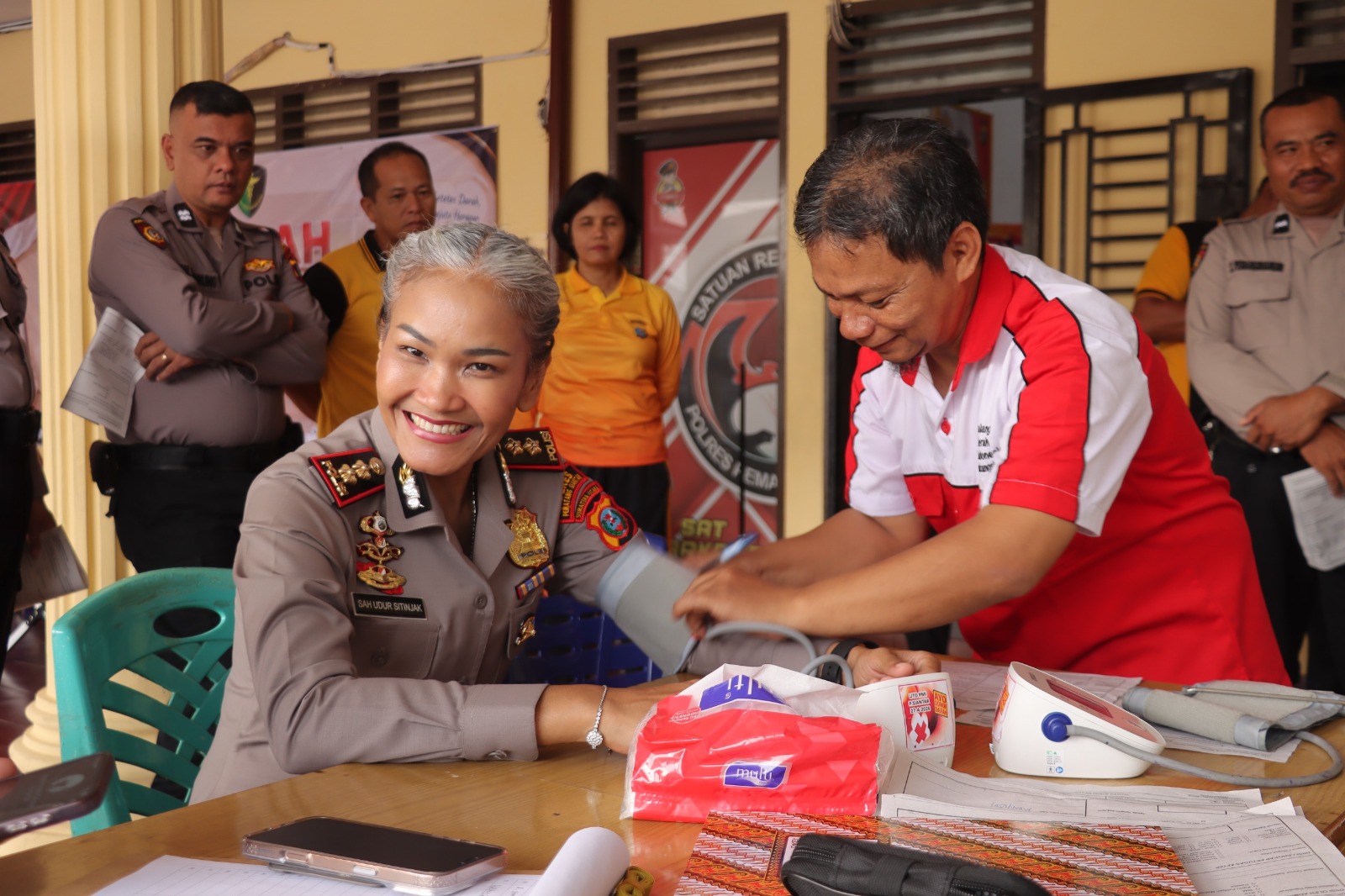 Sambut HUT Bhayangkara ke-80, Polres Pematangsiantar Berhasil Kumpulkan 64 Kantong Darah untuk Kemanusiaan