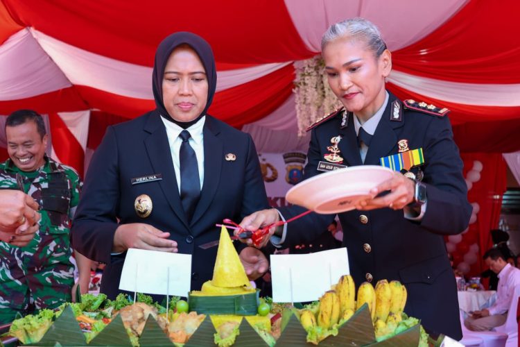 Hadiri Hari Bhayangkara ke-80, Herlina Tegaskan Sinergi Pemko dan Polri Demi Pematangsiantar yang Aman