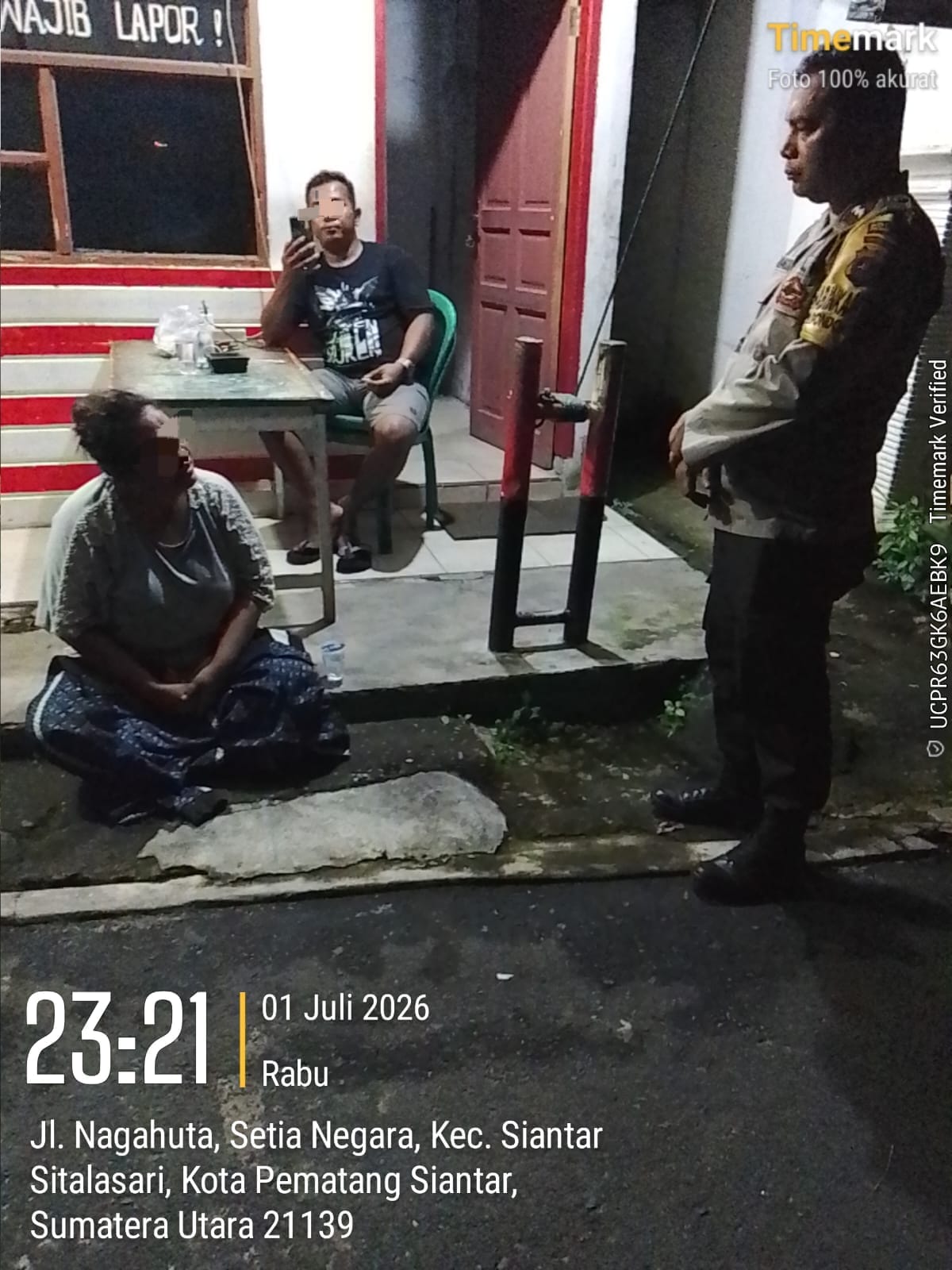 Laporan CC 110 Langsung Ditindak, Polsek Siantar Martoba Gerak Cepat Redam Keributan di Siantar Sitalasari
