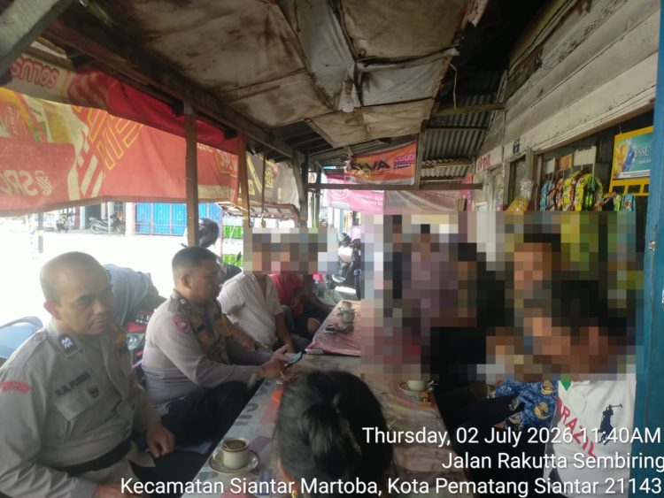 Polsek Siantar Martoba Respons Cepat Keluhan Warga, Mediasi Berhasil Akhiri Kebisingan Musik hingga Dini Hari