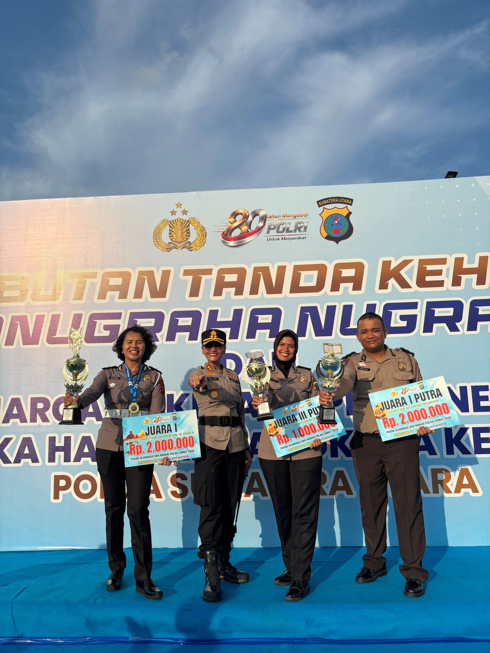 Tiga Personel Polres Pematangsiantar Borong Prestasi di Polda Sumut, Kapolda Serahkan Penghargaan Bergengsi
