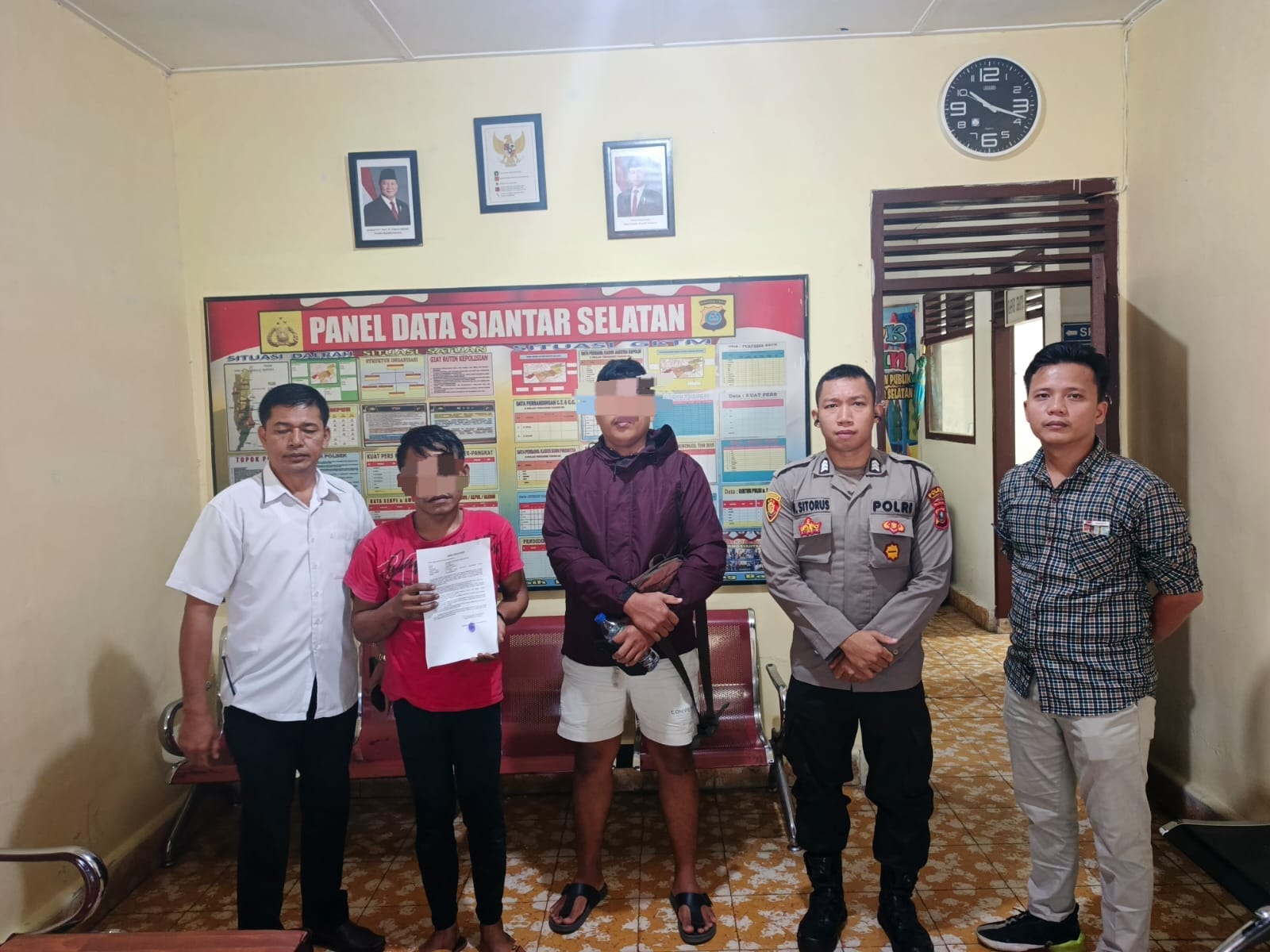 Respons Cepat Polsek Siantar Selatan, Dugaan Pencurian Kabel Listrik Berakhir Damai Lewat Problem Solving