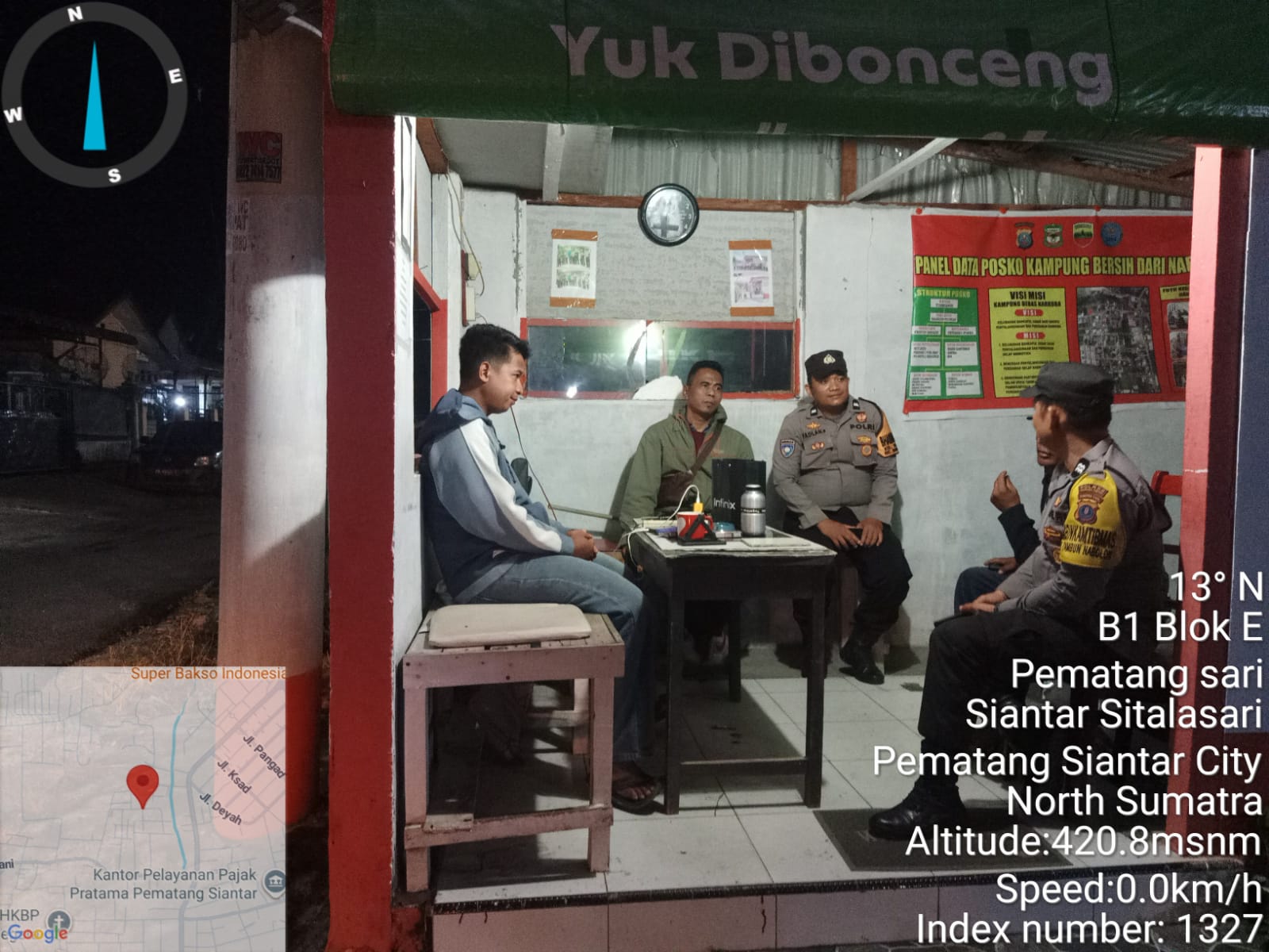 Polsek Siantar Martoba Aktifkan Program SALING, Perkuat Siskamling dan Ajak Warga Jaga Kamtibmas