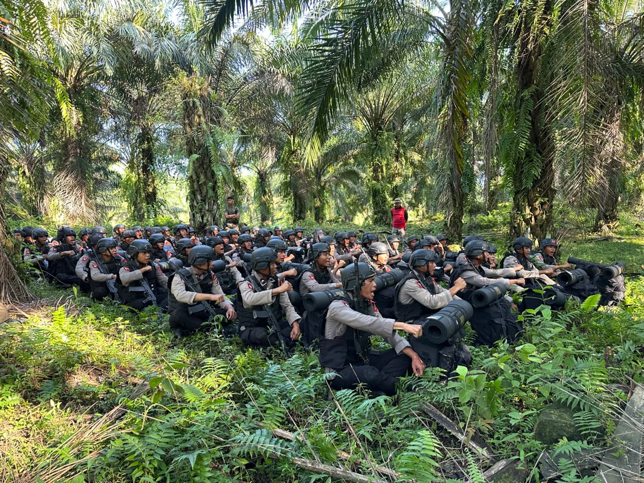 68 Remaja Brimob Polda Sumut Digembleng di Hutan Langkat, Ditempa Jadi Personel Tangguh Siap Hadapi Medan Berat