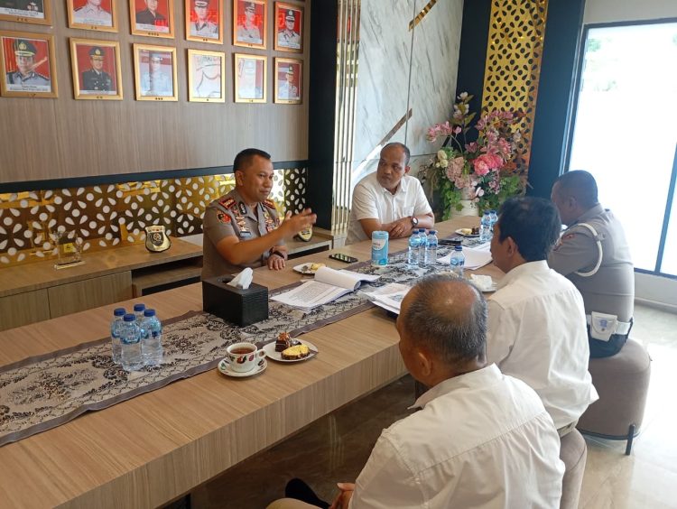 Kapolrestabes Medan Terima Audiensi DPC Organda, Bahas Program Angkutan Umum Gratis bagi Pelajar