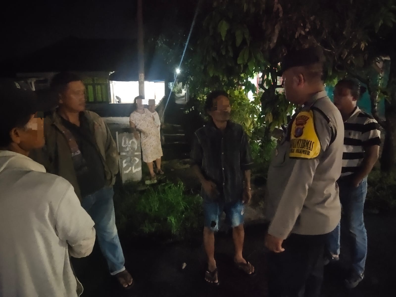 Respons Cepat Laporan CC 110, Polsek Siantar Marihat Mediasi Kasus Pelemparan Rumah, Pelaku Minta Maaf ke Warga