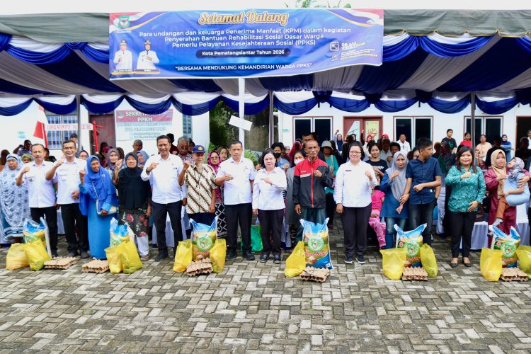 1.456 KPM Terima Bantuan Rehabilitasi Sosial, Pemko Pematangsiantar Tegaskan Komitmen Lindungi Warga Rentan