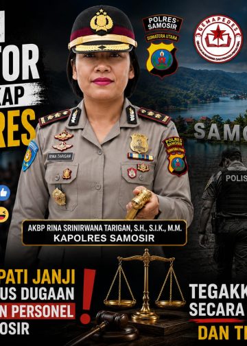 Kasus Dugaan Narkoba Oknum Polisi Samosir Memanas, GEMAPEDES Tagih Transparansi dan Evaluasi Total Kapolres