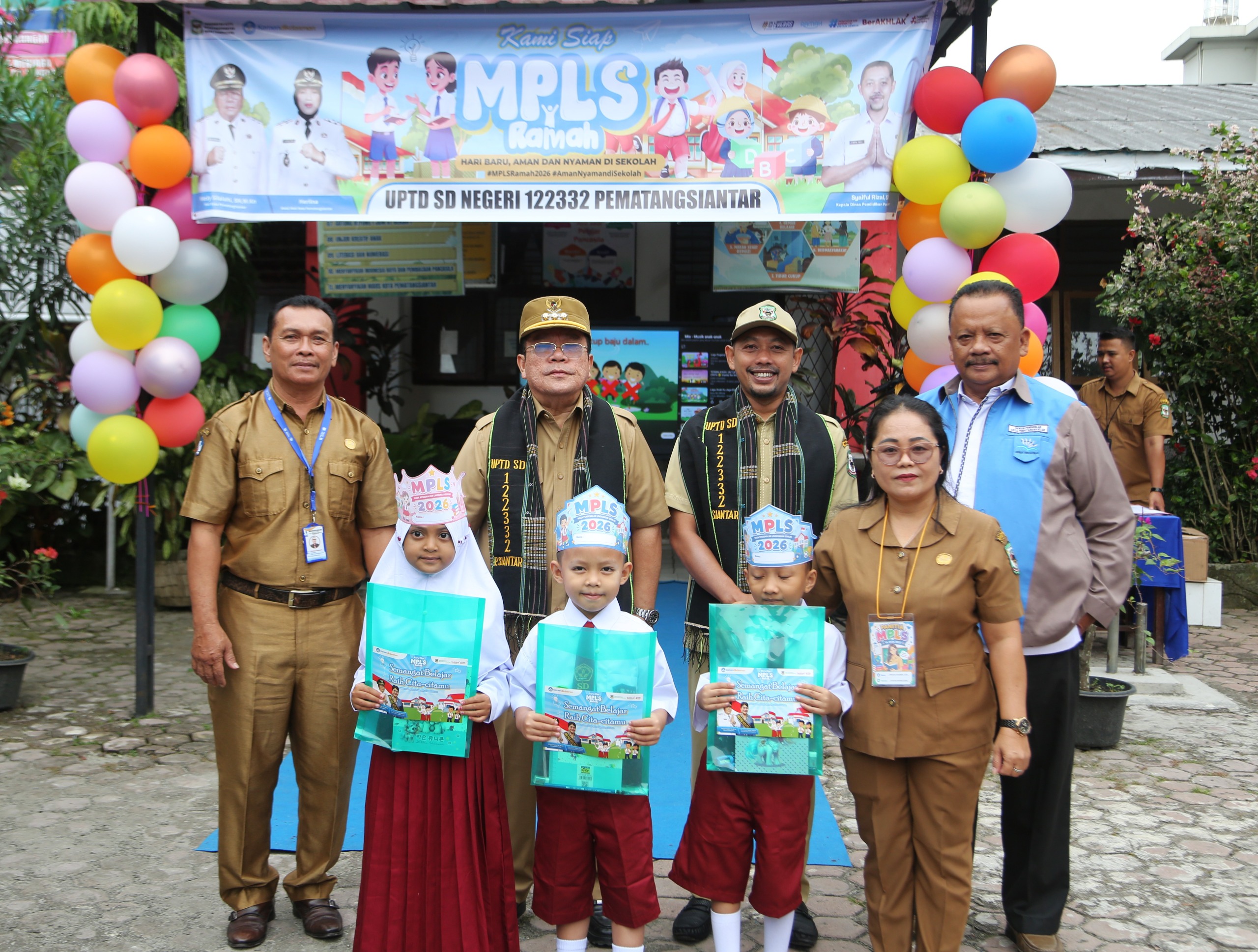 Wali Kota Wesly Buka MPLS SDN 122332, Tegaskan Sekolah Harus Bebas Bullying dan Jadi Rumah Kedua Siswa