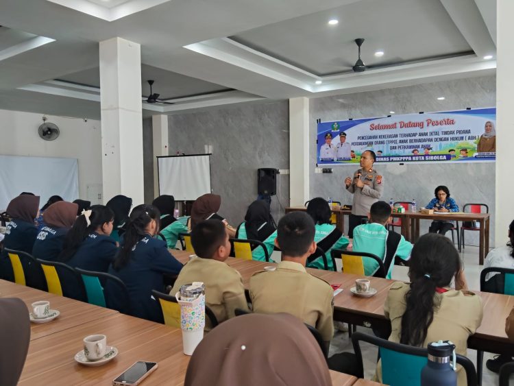 Kapolsek Sibolga Selatan Edukasi 300 Pelajar, Ajak Jadi Pelopor Kamtibmas dan Tolak Kenakalan Remaja