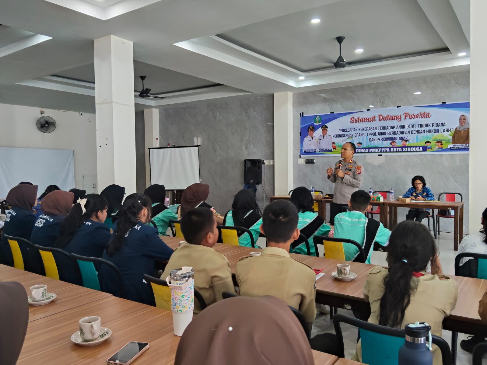 Kapolsek Sibolga Selatan Edukasi 300 Pelajar, Ajak Jadi Pelopor Kamtibmas dan Tolak Kenakalan Remaja