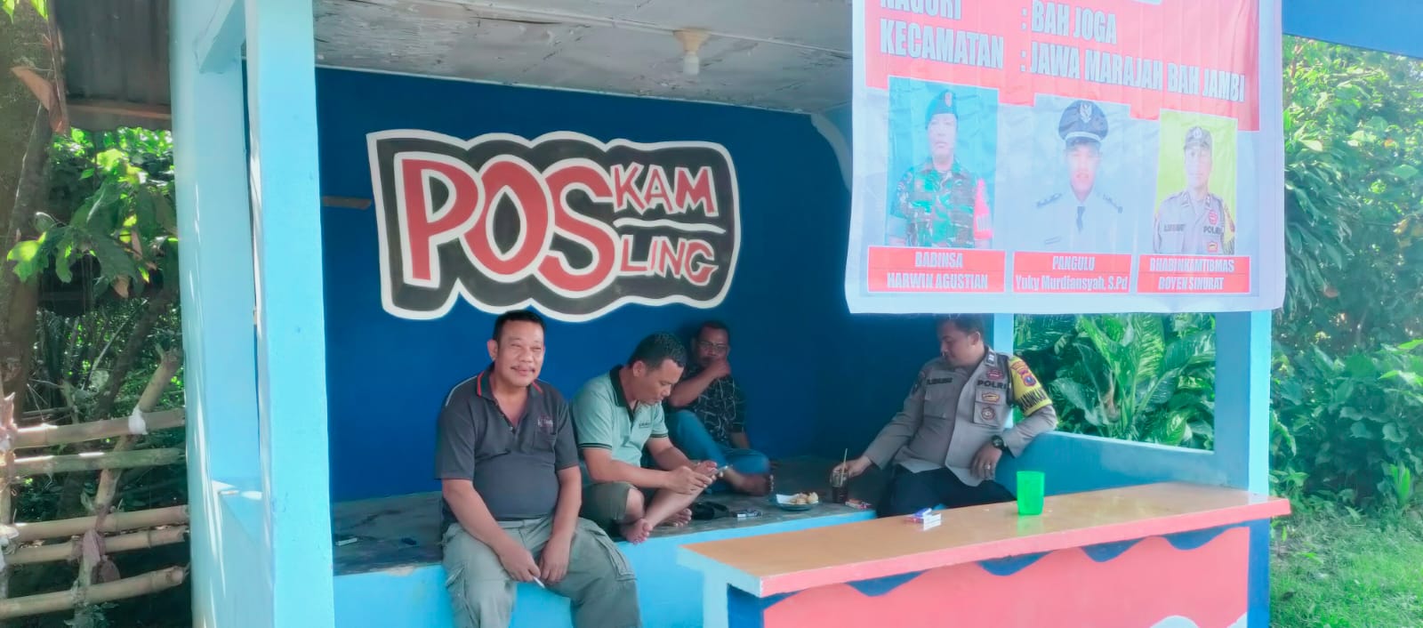 Polsek Tanah Jawa Perkuat Benteng Kamtibmas, Warga Diajak Bentuk Pos Kamling dan Aktif Ronda Malam