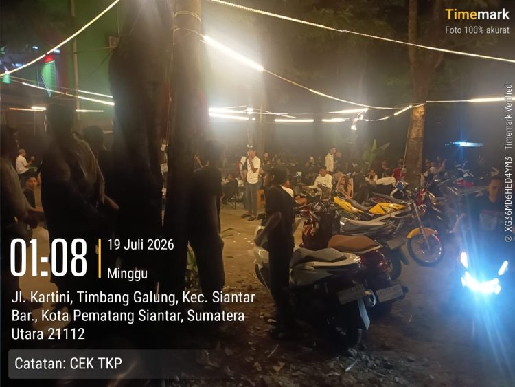 Respon Cepat Call Center 110, Polsek Siantar Barat Redam Keluhan Musik Keras di Jalan Kartini