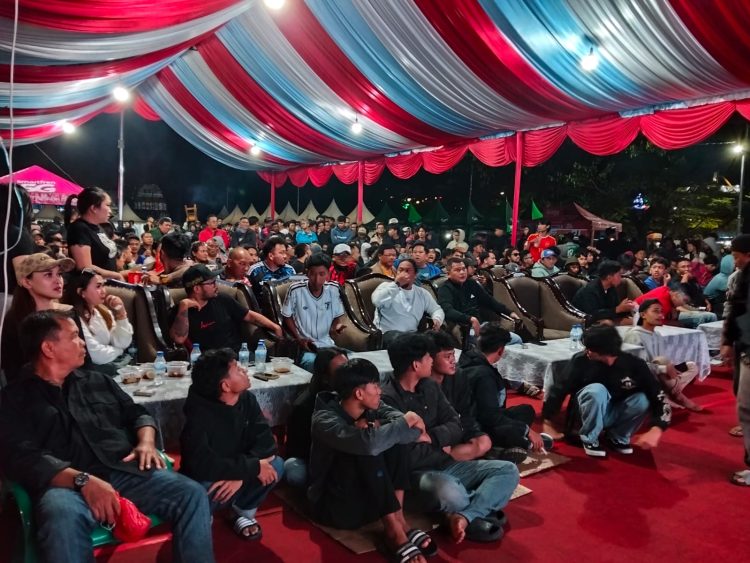 Dandim 0207/Simalungun Sukses Satukan 1.500 Warga Siantar, Nobar Final Piala Dunia 2026 Berlangsung Meriah hingga Dini Hari