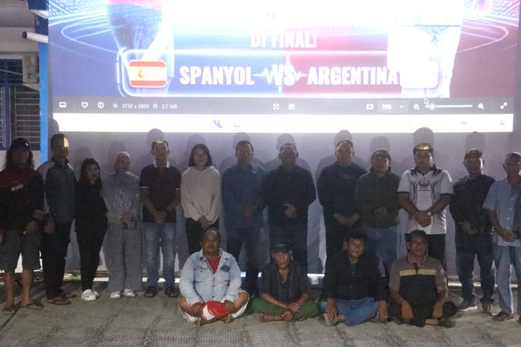 Kapolres Simalungun Sulap Final Piala Dunia 2026 Jadi Pesta Rakyat, Nobar Meriah Satukan Polisi dan Masyarakat