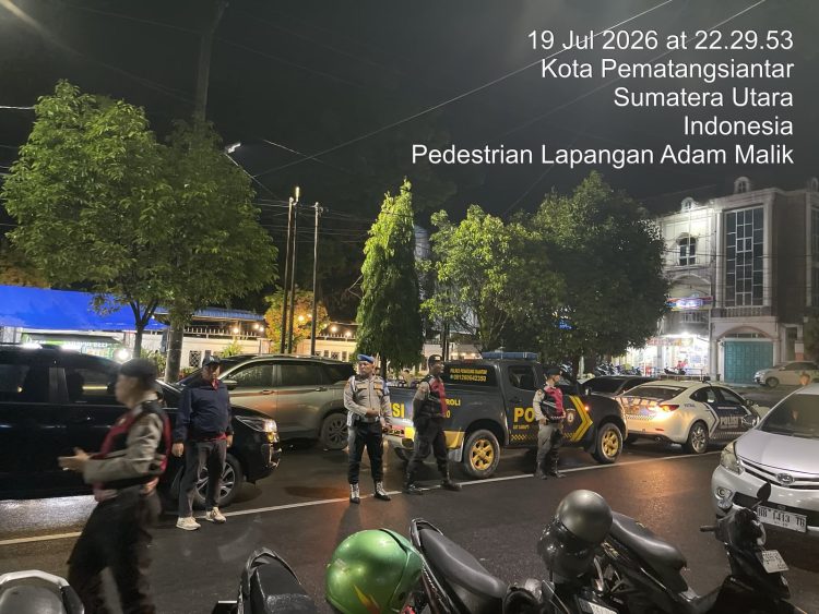 Polres Pematangsiantar Intensifkan Blue Light Patrol, Balap Liar dan Knalpot Brong Jadi Sasaran Utama
