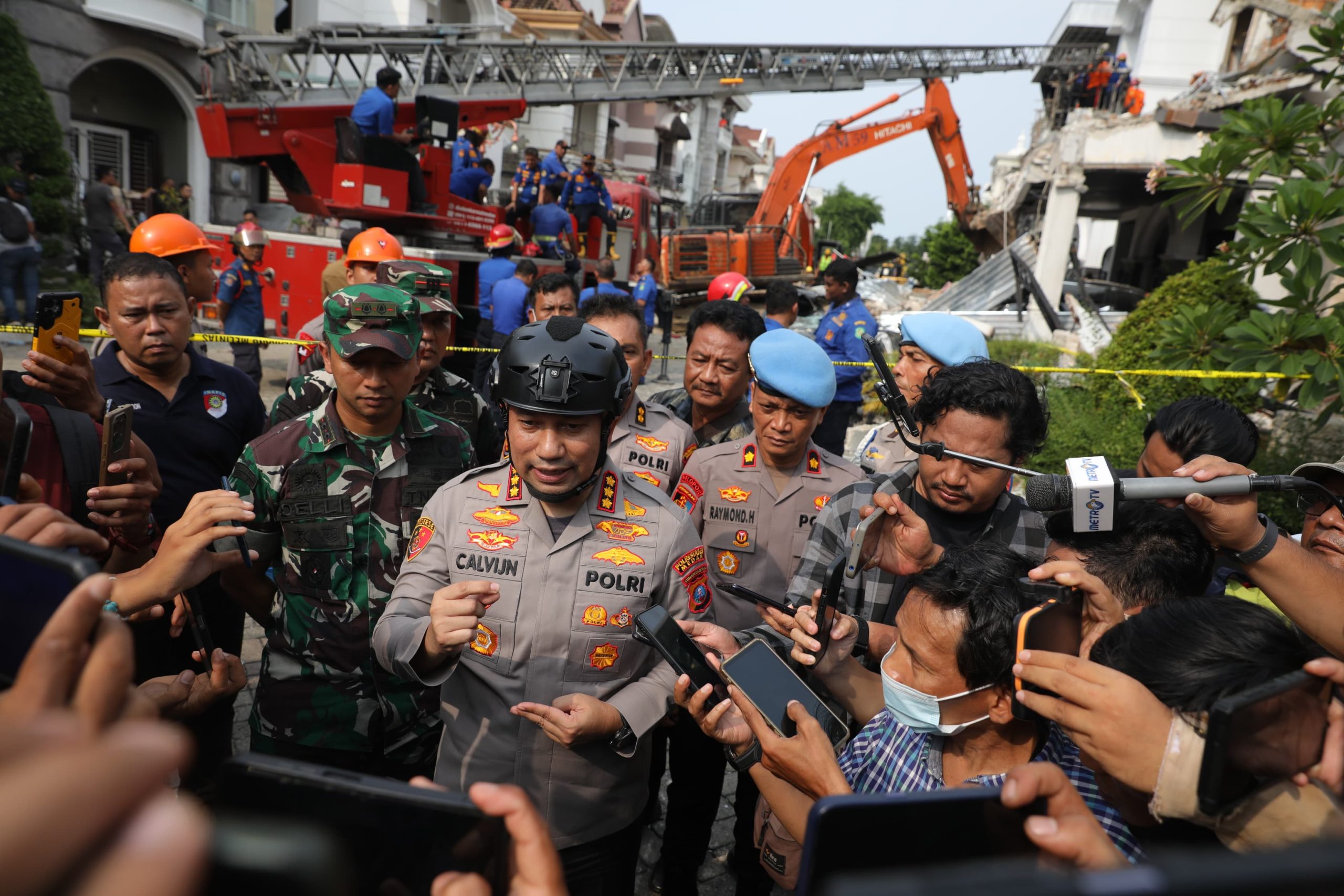 Polrestabes Medan Fokus Ungkap Pemicu Ledakan Usai Evakuasi Seluruh Korban Selesai
