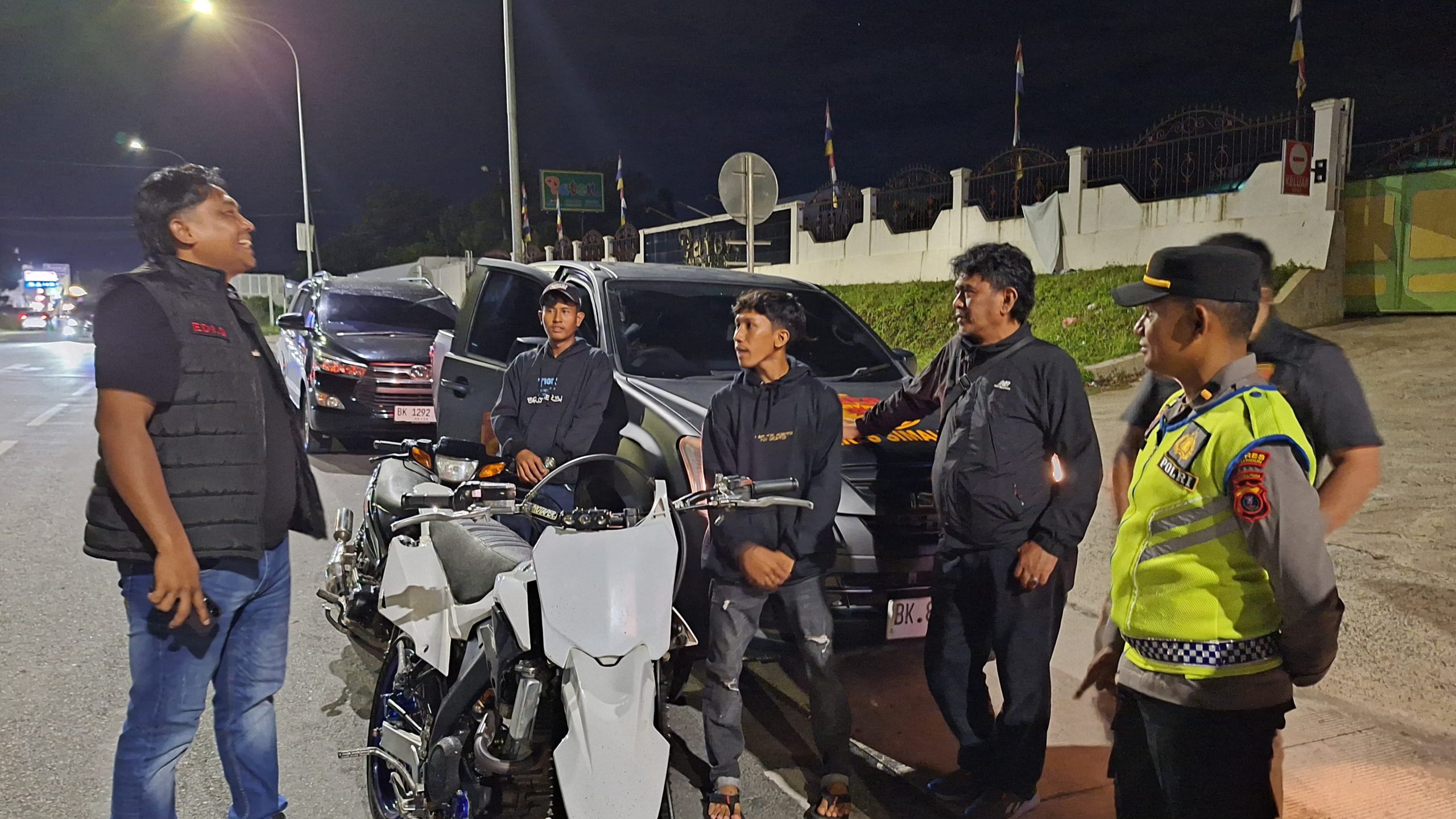 Jaga Malam Tetap Aman, Tim Resmob Polres Simalungun Intensifkan Patroli Jalinsum dan Titik Rawan Kriminalitas