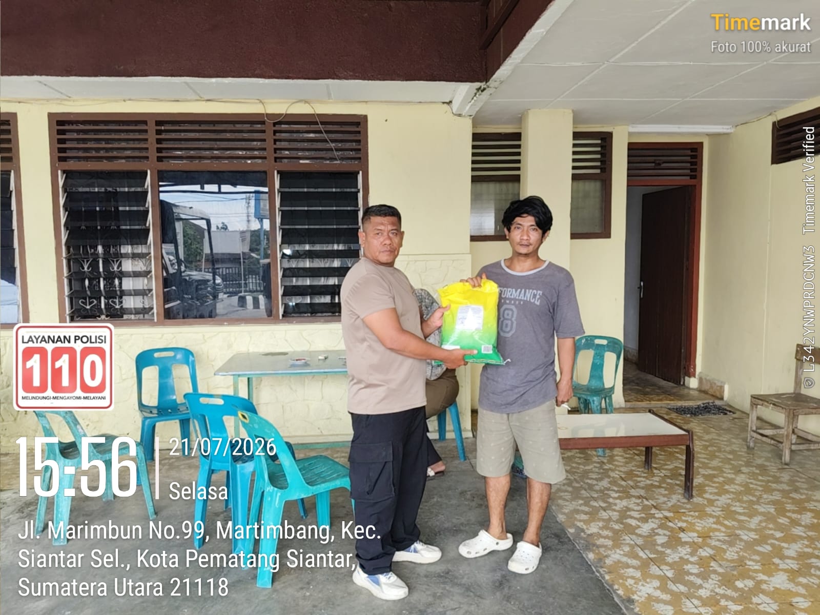 Antusiasme Warga Membludak, GPM Polsek Siantar Selatan Ludeskan 100 Karung Beras SPHP dalam Hitungan Jam
