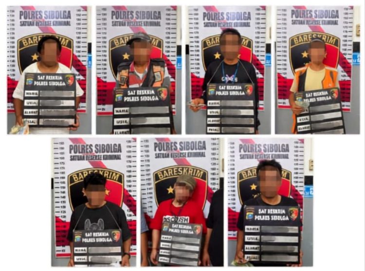 Berantas Parkir Liar, Satreskrim Polres Sibolga Amankan Tujuh Pelaku dalam Operasi Sehari Penuh