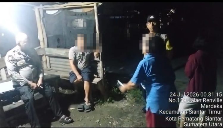 Tindak Lanjuti Laporan Call Center 110, Polsek Siantar Timur Mediasi Keluhan Warga Soal Kebisingan