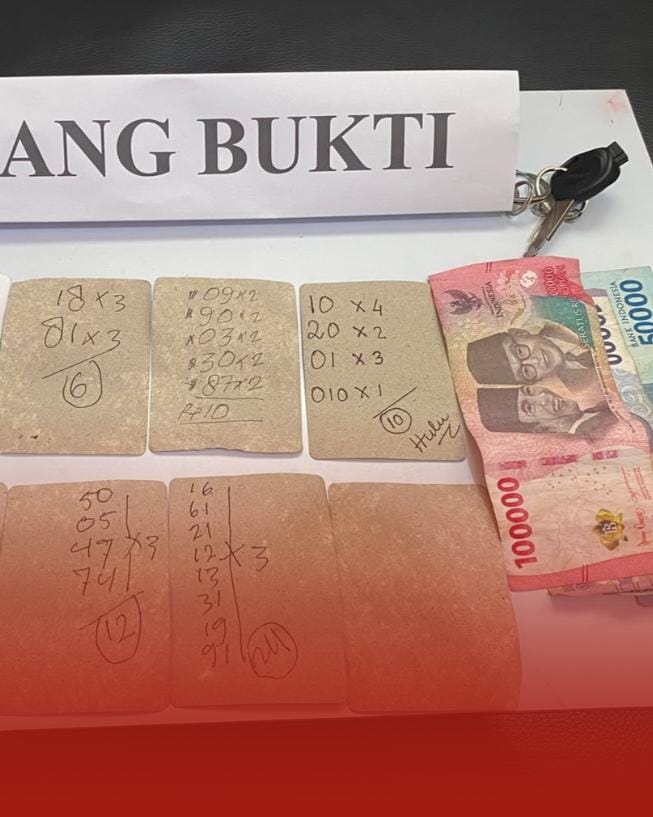 Berantas Judi Togel, Polsek Sibolga Sambas Amankan Pria 67 Tahun Beserta Barang Bukti Sidney