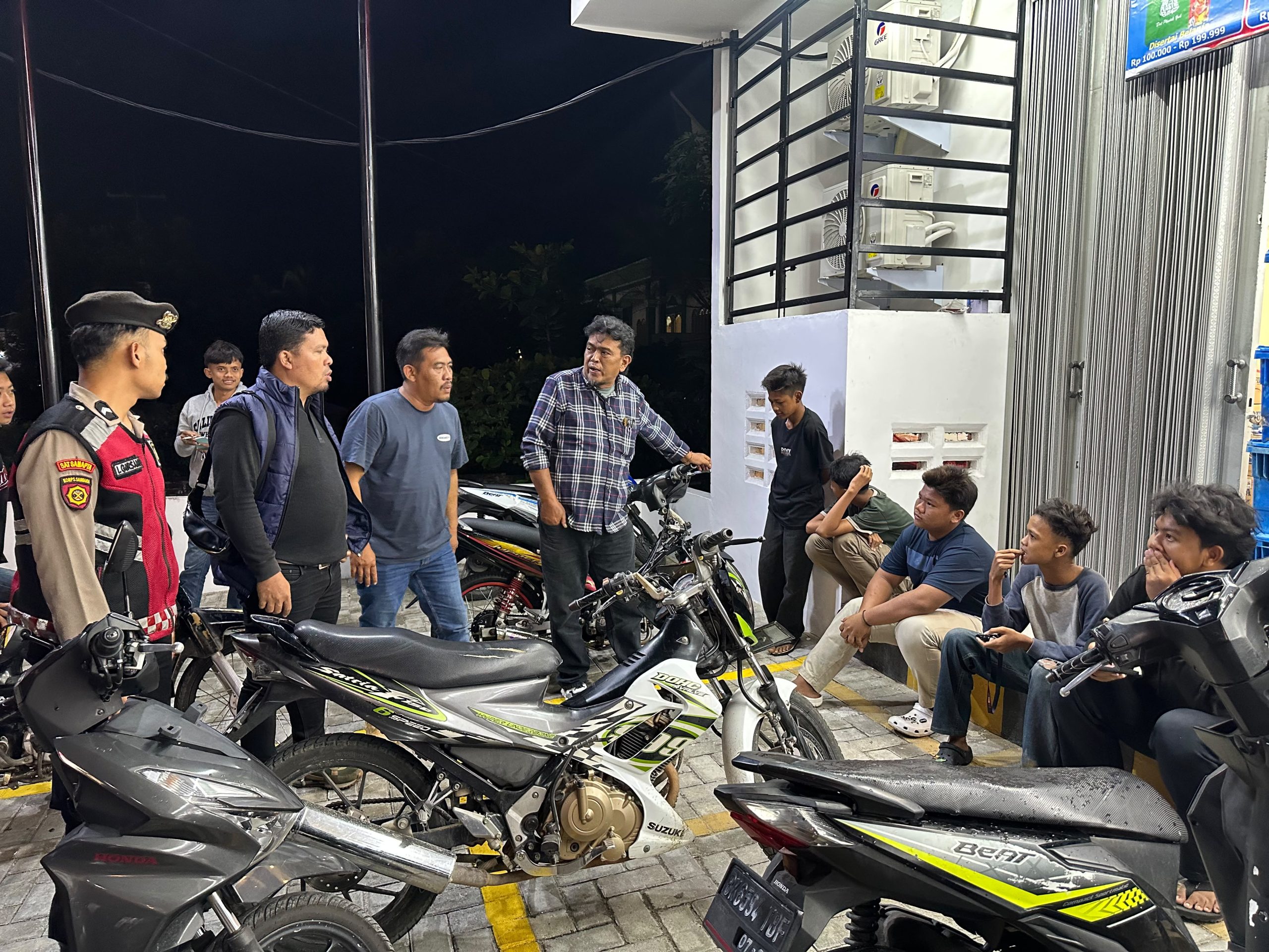 Resmob Polres Simalungun Turun Gunung, Patroli Hingga Dini Hari di Jalinsum untuk Cegah Geng Motor dan Balap Liar