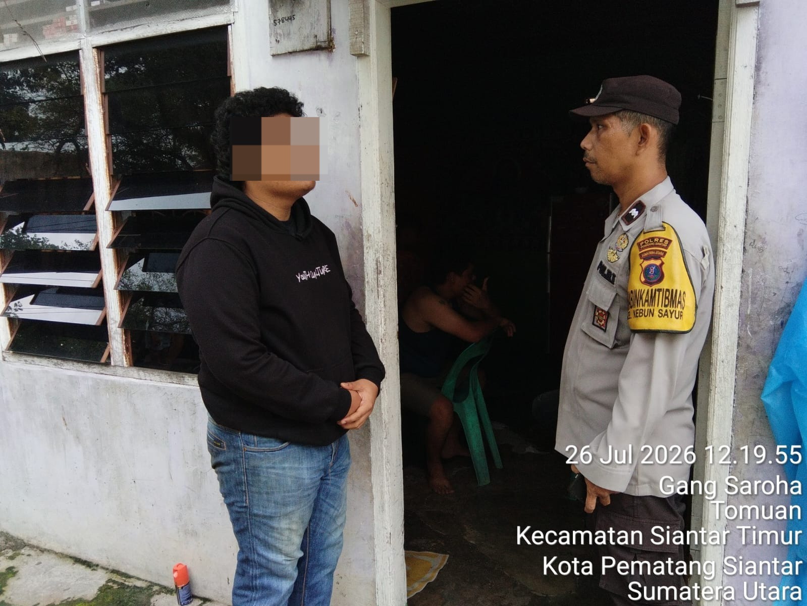 Respon Cepat Laporan 110, Polsek Siantar Timur Berhasil Redam Keributan Keluarga Lewat Mediasi Humanis