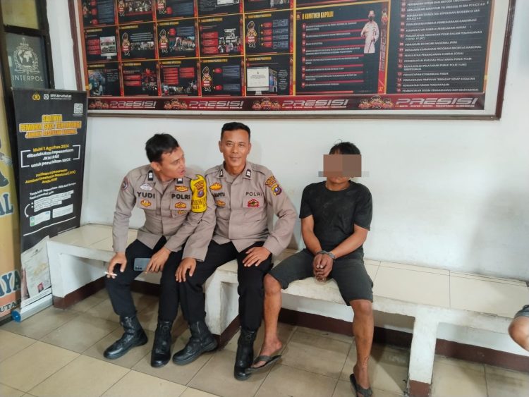 Laporan Call Center 110 Langsung Ditindak, Polsek Siantar Martoba Gerak Cepat Amankan Terduga Pelaku Pencurian
