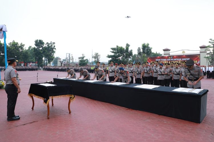 Tongkat Komando Brimob Polda Sumut Berganti, Kombes Pol. M. Rendra Salipu Resmi Menjabat