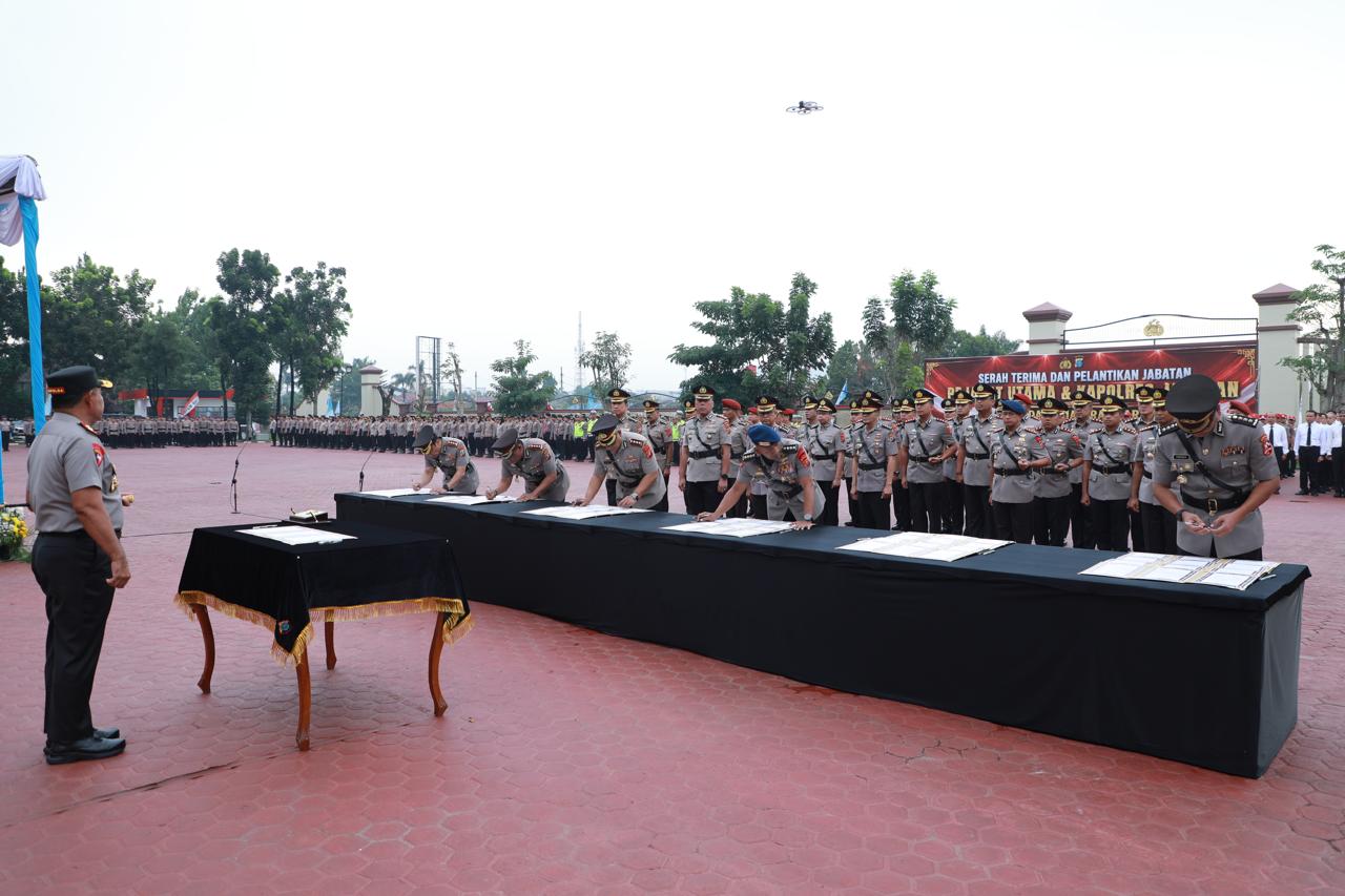 Tongkat Komando Brimob Polda Sumut Berganti, Kombes Pol. M. Rendra Salipu Resmi Menjabat