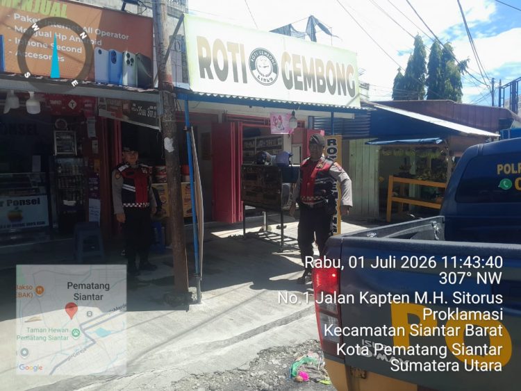 : Sat Samapta Polres Pematangsiantar Intensifkan Patroli R4, Persempit Ruang Gerak Pelaku 3C dan Jaga Kamtibmas Tetap Kondusif