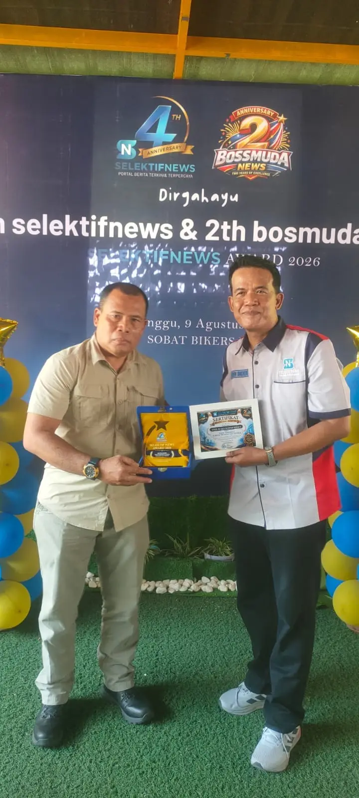 Di Balik Pengabdian Teritorial, Letkol Inf Agus Muchtadi Rangkuti Digelari Tokoh Pertahanan 2026