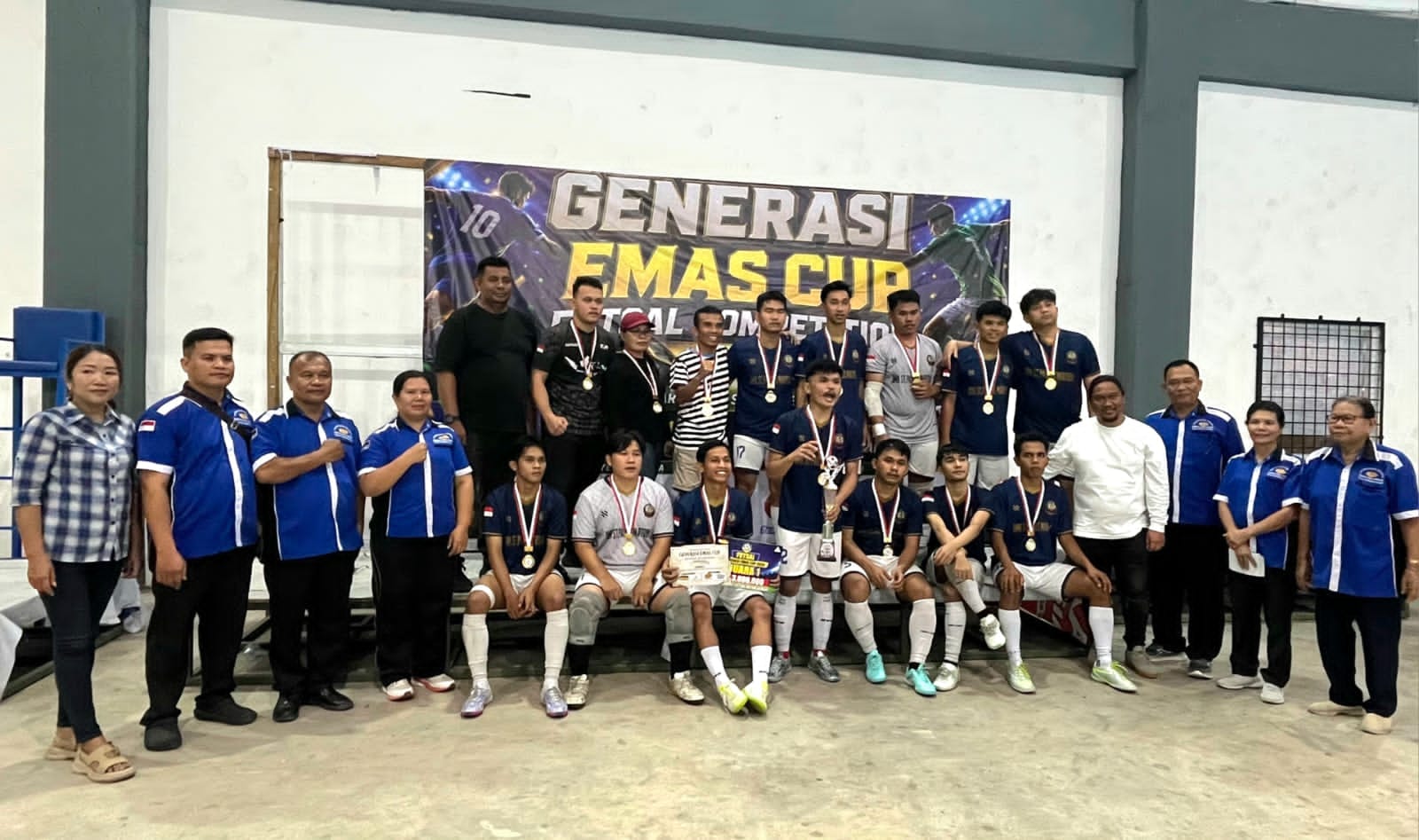 Ketua KONI Pematangsiantar Riau Siahaan Apresiasi Generasi Emas Cup 2026, Bukti Futsal Antar Gereja Siantar Makin Berkembang