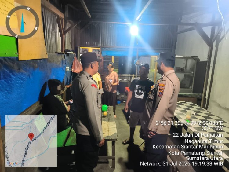 Gerak Cepat Polsek Siantar Marihat! Respon Laporan 110, Keributan Bersenjata Tajam Berhasil Diredam