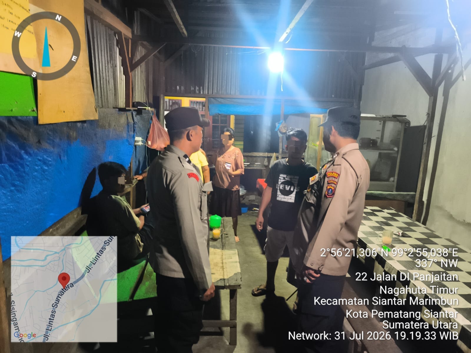 Gerak Cepat Polsek Siantar Marihat! Respon Laporan 110, Keributan Bersenjata Tajam Berhasil Diredam
